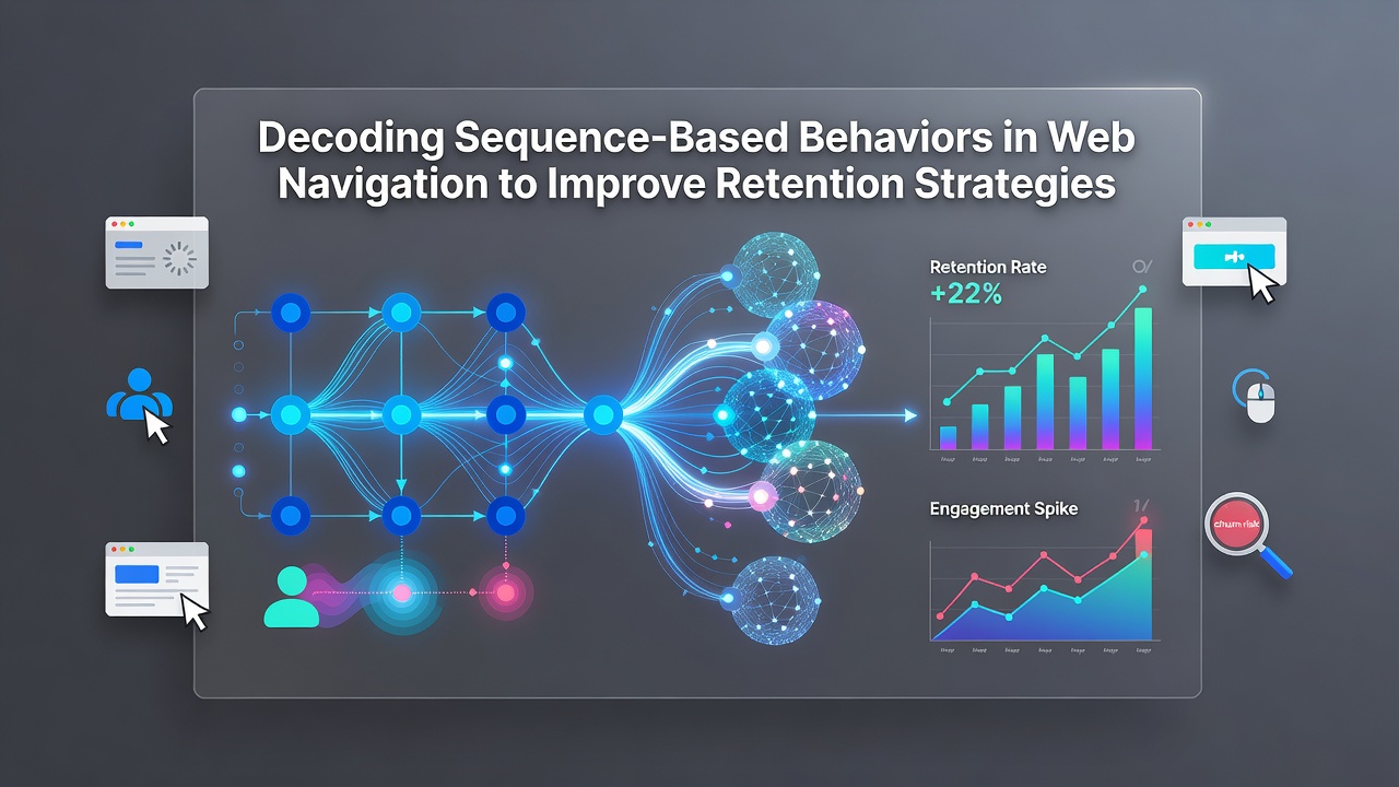 Decoding Sequence-Based Behaviors in Web Navigation to Improve Retention Strategies